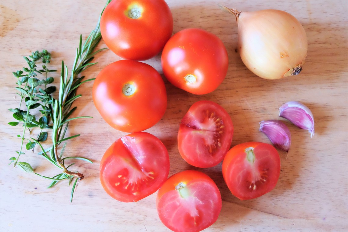 Zutaten Tomatensuppe L. Haas